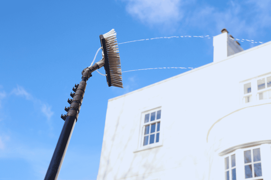 Window Cleaning pole water
