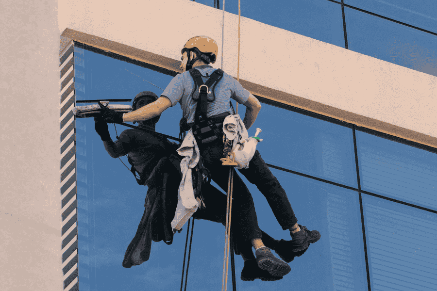 window cleaning safety